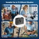 thumbnail image 5 of Ventilador de cintura portátil Wavmill 4 en 1, 20000 mAh, recargable, negro, 5 of 7