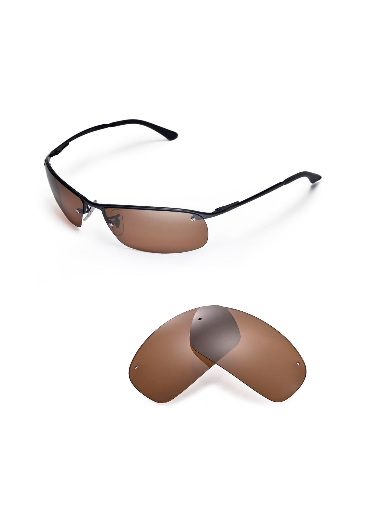 Walleva Brown Polarized Replacement 