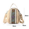 thumbnail image 2 of Mini monedero de un solo hombro, bolso cruzado de lona de moda, bolso de mujer sencillo bordado tipo: estilo 2;, 2 of 5