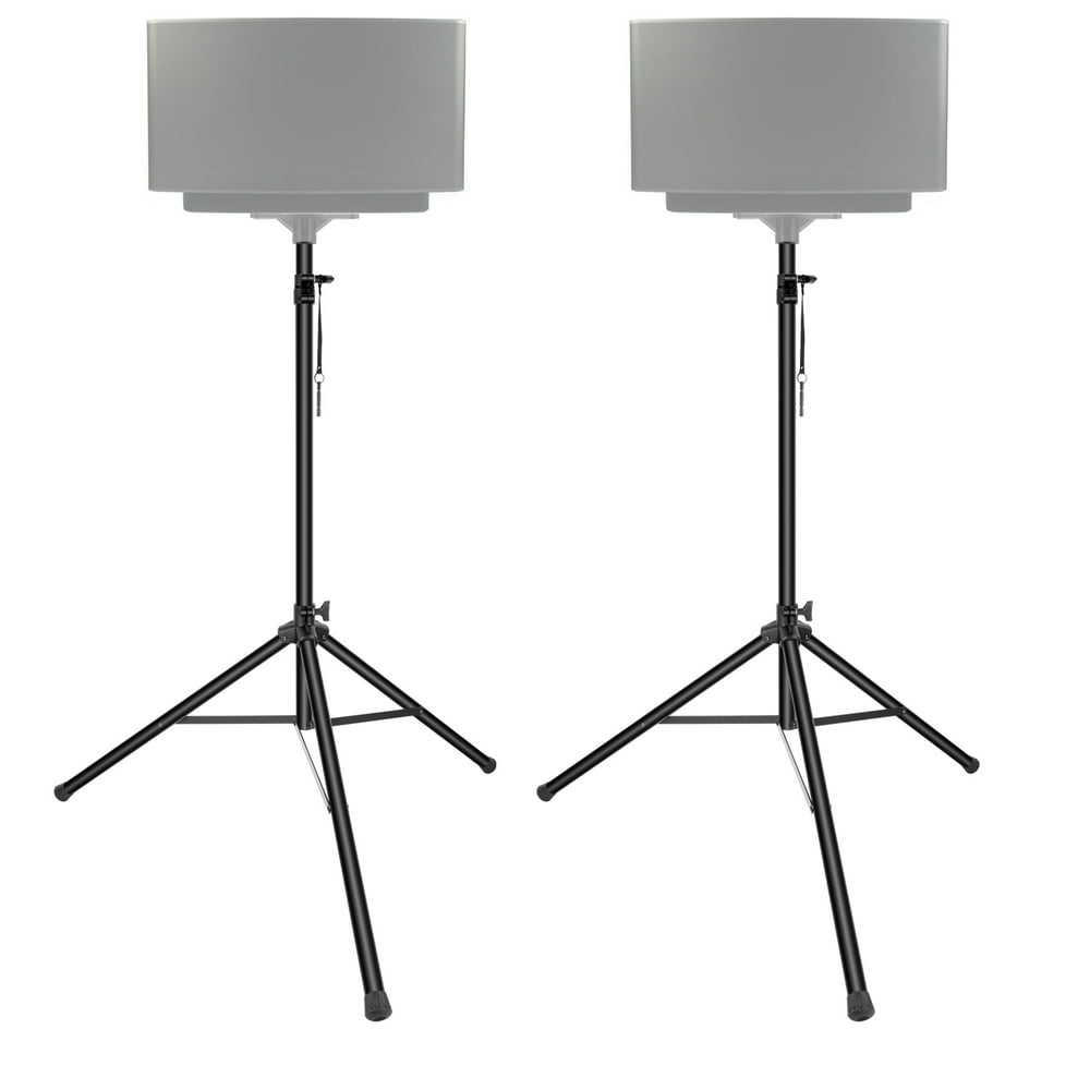Neewer 2 Packs Pro PA Speaker Stand PoleMount Adjustable Height 6 Feet
