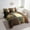 Dark Brown, variant on Retro Cowhide Bed in a Bag King Size Comforter Set 7 Pieces,Patchwork Cow Print Bedding Sets Farmhouse Bull Cattle Sheet Set with Comforter Farm Animals Western Decor