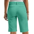 thumbnail image 5 of Purcolt Bermuda Shorts for Women Dressy Casual High Waisted Summer Dress Shorts Business Work Office Knee Length Shorts with Pockets, 5 of 8