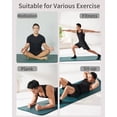 thumbnail image 6 of YR Yoga Mat Thick 4/5" High Density NBR Exercise Mat for Home Gym Workout, 76"X24" Green, 6 of 7
