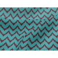 thumbnail image 4 of oneOone Viscose Jersey Fabric Chevron Ikat Print Fabric By The Yard 60 Inch Wide, 4 of 5
