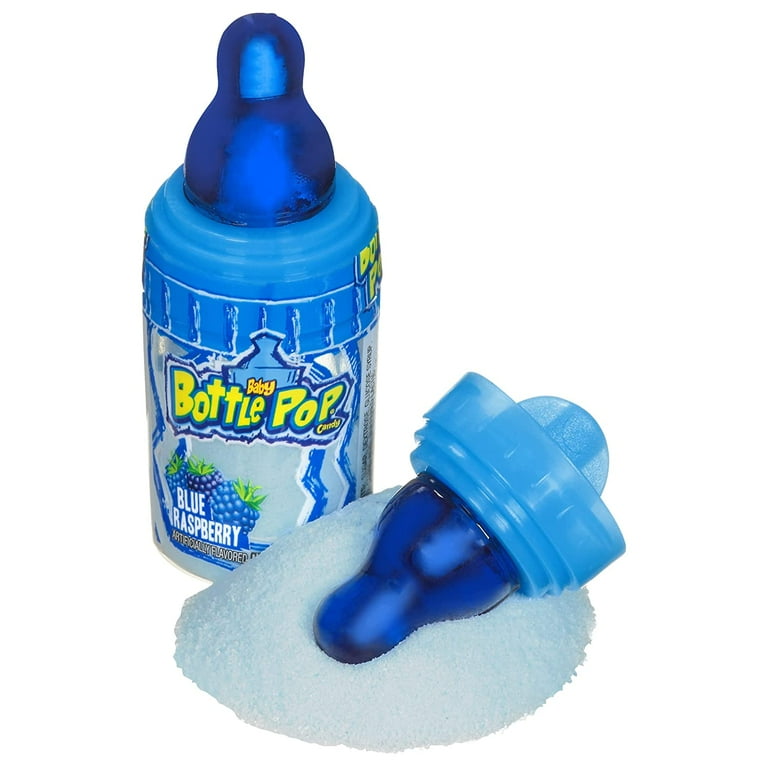 Baby Bottle Pop Individually Wrapped Blue Raspberry Halloween