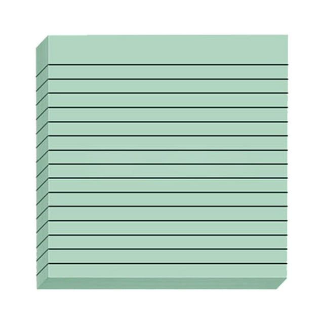 Notes Autocollantes Lignées 2,99 X 2,99 Po Couleurs Vintage Bloc de Notes Autocollantes, Blocs Mémo Autocollants, Notes Autocollantes 3 X 3 Po à Fort Pouvoir Collant, Design Mignon Ligné, Blocs Autoadhésifs Durables