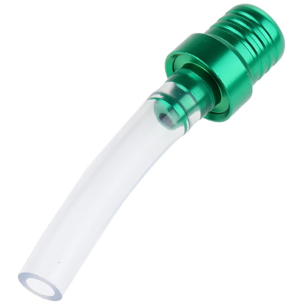 Nuevo tamaño: 80 mm x 80 mm x 60 mm, tapa del tanque de combustible y respiradero. Verde