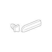 Genuine OE Honda Body Side Molding - 75321-S04-A11ZA Fits select: 1999 HONDA CIVIC SE, 1996-1998 HONDA CIVIC EX