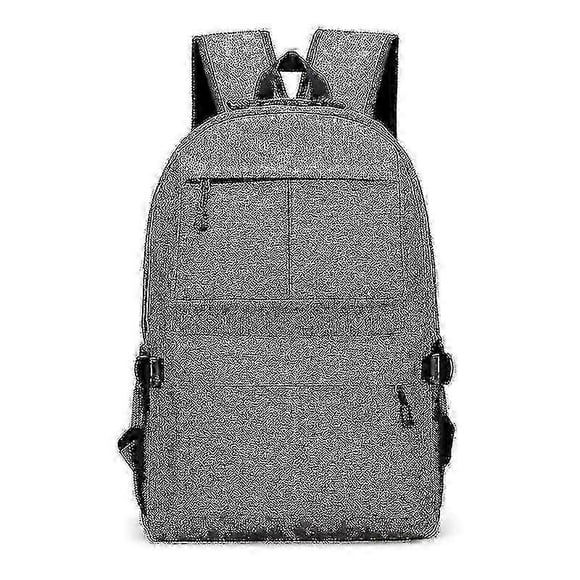 Backpacks Durable Large Backpack With Usb Port-purple Grey 2025