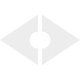 thumbnail image 4 of 26"W x 17 3/8"H x 6"ID x 9"C x 1"P Diamond Architectural Grade PVC Contemporary Ceiling Medallion, Two Piece, 4 of 11