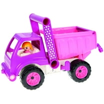 Lena Eco Active Princess Pink Green Toy Dump Truck is a Eco Friendly Produced from Food Grade Resin and Wood