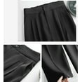 thumbnail image 5 of LYXSSBYX Womens Yoga Lounge Dress Pants Pants Work Office Business Women's Fashion Casual Full-Length Loose Pants Solid High Waist Trousers Long Straight Wide Leg Pants, 5 of 5