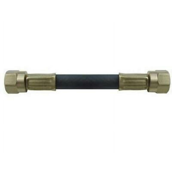 2PC Marshall Excelsior MER613-24 3/8" Female Flare Swivel x 3/8" Female Flare Swivel Propane Hose - 24"