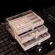 thumbnail image 5 of Caja Almacenamiento Grande Alta Capacidad,Alta Calidad,con Exquisita Oxidación, Cajones para Escritorio,Ideal para Guardar Joyas,Pulseras,Anillos y Joyas,Color Roto., 5 of 5