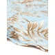 thumbnail image 4 of Camisa hawaiana para mujer Allegra K Blusa de playa con botones florales tropicales Azul claro XS, 4 of 4