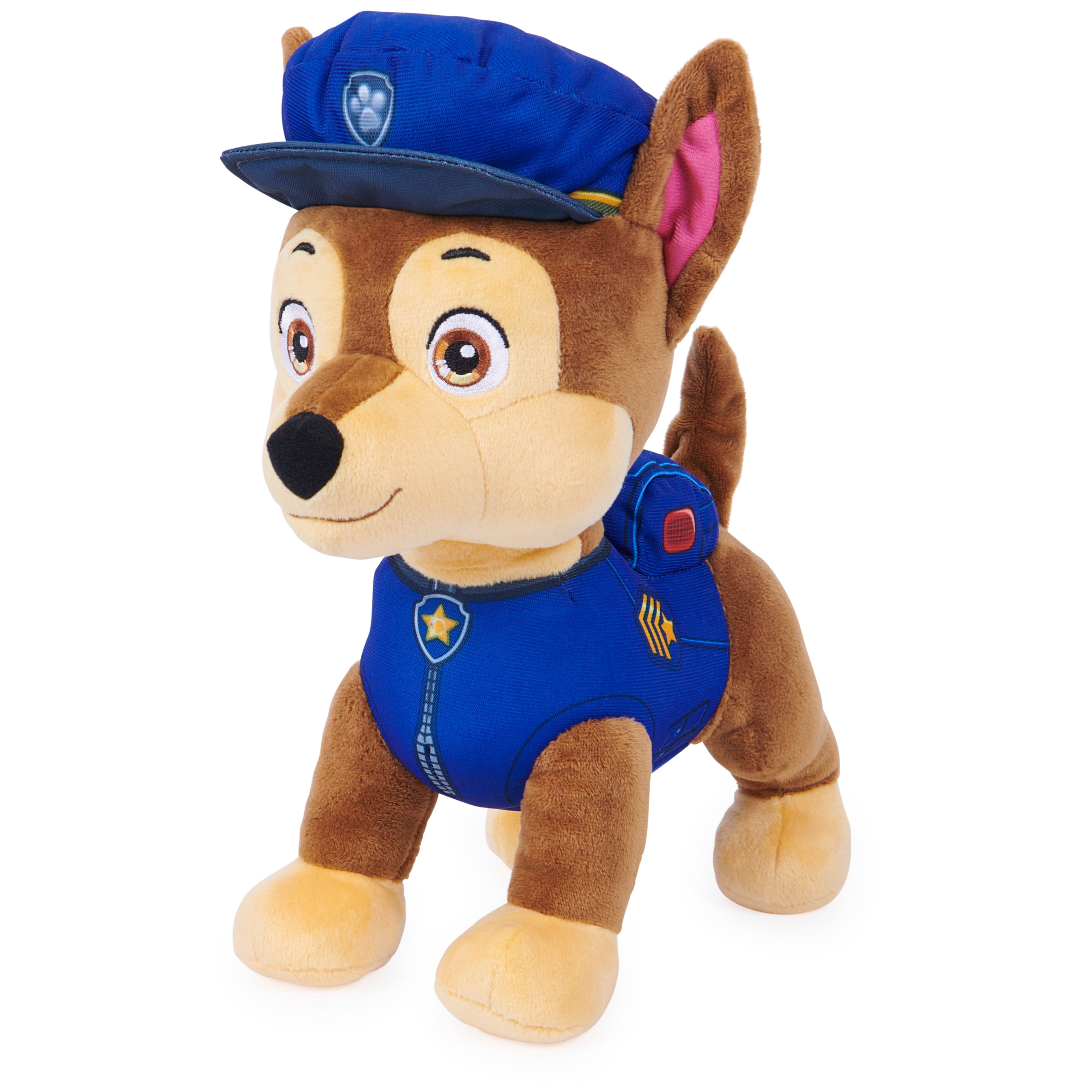 PAW Patrol, Talking Chase 12-Inch-Tall Interactive Plush Toy, for Ages 3 and up
