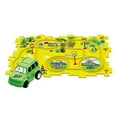 thumbnail image 3 of Pista de juego de rompecabezas, juego interactivo, juguete de aprendizaje, vehículo de juguete para tema de dinosaurio, 3 of 9