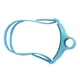 thumbnail image 2 of Correa para la cabeza de snorkel para buceo, natación, goma suave, práctico accesorio para snorkel. Azul claro, 2 of 9