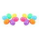 thumbnail image 2 of Huevos de Pascua rellenables, cáscara de huevo, juguetes creativos, coloridos, ligeros, para fiestas temáticas. 12 piezas, 2 of 9