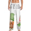thumbnail image 2 of Lsque Cactus Gnome Print Men's Pajama Pants, Lounge Pant - Comfortable Home Wear,Elastic Waistband, Stylish Design-Large, 2 of 9