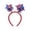 B, variant on DefiDgd 4th of July Headband,Red White Blue Glitter Hair Hoop,Independence Day Hair Accessories for Memorial Day USA Themed Parade Party Supplies(Heart)