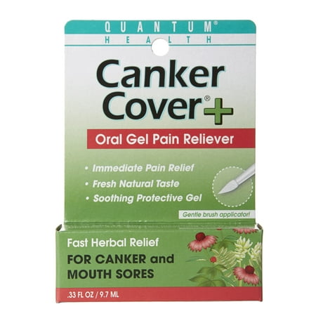 Quantum Health Canker Care Gel, 0.33 Oz
