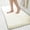 Cream(white)-1'8" x 5' (60x20), variant on Bath Rug Pink 2' x 3' (36x24) Memory Foam Bathroom Floor Mat