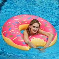 thumbnail image 4 of nipocaio Bouée de Piscine 1 Pce, Bouée Donut Adulte, Bouée Ronde, Donuts Gonflables, Bouée Adulte, Radeau Gonflable pour Piscine, Vacances, Jouets de Piscine, Adapté pour Enfants Ou A, 4 of 5