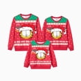 thumbnail image 3 of Garfield Kids Sweatshirts Christmas Gifts Red Graphic Print Family Matching Pullover Tops Sizes 2-9, 3 of 6