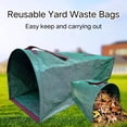thumbnail image 4 of Yard Lawn Garden Bags, Large Standable Leaf Bags, Outdoor Garbage Can - Collapsible Trash Can for Parties, Yard Waste, Laundry, Camping, 4 of 4
