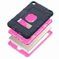 thumbnail image 5 of iPad Mini 5 Case (2019), iPad Mini 4 Case, Allytech Dual Layers Silicone PC Back Cover with Kickstand Shockproof Kids Toddler Friendly Cases Covers for Apple iPad Mini 5th 4th Gen,Black/Rose, 5 of 9