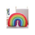 thumbnail image 2 of Rainbow Girl Pillow Plush Toy for Toddler Crib Decor for Couch and Chairs-, 2 of 2