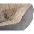 thumbnail image 6 of Ethical Products 603186 32 in. Sleep Zone Plush Carved Bed - Gray, 6 of 9