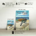 thumbnail image 5 of Lantern Press 6x9 Inch Metal Sign, Point Pleasant, New Jersey, Beach Cruiser on Beach, 5 of 5