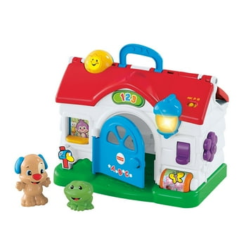Fisher-Price Laugh & Learn Puppy’s Activity Home Electronic Learning Playset for Infants & Toddlers