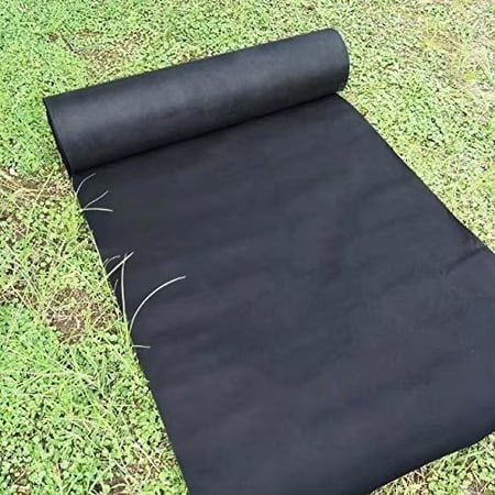 Agfabric Landscape 3x50ft Bio-Weed Barrier Biodegradable Nonwoven Fabric for Raised Bed,Organic Gardening,Garden Mat,UV stabilized and Plastic Mulch Weed