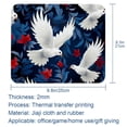 thumbnail image 5 of Peace Dove Square Desk Mat Gaming Mouse Pad, 8.3x9.8 Inch Non-Slip Rubber Bottom Printed Design - Suitable for Office and Gaming, 5 of 6