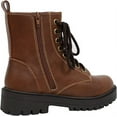 thumbnail image 3 of Soda Women's Combat Lace Up Ankle Boots, 3 of 5