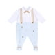 thumbnail image 1 of Mameluco Chicco Diseño Traje Con Abertura Baja Varias Tallas Blanco, 1 of 2