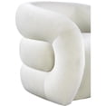 thumbnail image 6 of Meridian Furniture Roxbury Cream Velvet Accent Chair, 6 of 6