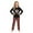 2-Black-Kids, variant on KHONTS Christmas Family Pajamas Xmas Matching Family Pajama Holiday Pjs Xmas Jammies Sleepwear Set 3-Black Kids