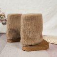 thumbnail image 2 of Botas de nieve de trabajo de goma para mujer Warmth Brown, 2 of 6