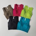 thumbnail image 2 of Ropa interior deportiva con cremallera frontal, alta intensidad, a prueba de golpes, secado rápido, transpirable, Yoga, Fitness, chaleco para correr, sujetadores deportivos, 2 of 6