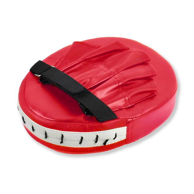 Gants d'Entraînement pour Enfants Karaté Muay Coussinets de Coup de Pied Gratuits Coussinets de Concentration pour Coussin de Sparring Épaissi Résistant aux Tremblements Rouge