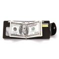 thumbnail image 2 of Men Card Wallet Vintage Casual Button Closure Clutch Wallet with Money Clip, 2 of 8