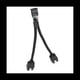 thumbnail image 3 of 2 Piezas de Cable de ExtensióN USB para Placa Base de Computadora de 9 , 1 Hembra a 2 Macho y Splitter Audio HD Cable de ExtensióN para PC DIY, 3 of 5