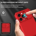 thumbnail image 5 of Nalacover Case for Apple iPhone 13 Pro Max 6.7, with Camera Cover Kickstand [Protective & Slim Fit] [Anti-Scratch & Anti-Fingerprint] Sliding Lens Cover Protection for iPhone 13 Pro Max,Red, 5 of 10