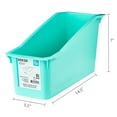 thumbnail image 6 of Pen+Gear Book Bin, Desktop Organizer, Spearmint, 1-Pack, 6 of 7