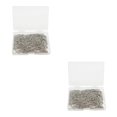 thumbnail image 2 of Monstrate 2000 Pieces DIY Craft Headpin Jewellery Making Accessory Professional Stainless Pins Findings Steel Household Headpins 0.6x26mm 2Conjunto, 2 of 6