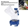 thumbnail image 3 of Rv RV Tank Rinser with Backflow Preventer Transparent Window 45 Degree Waste Tank Flush Valve Attachment for RV Trailers, 3 of 7